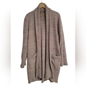 Barefoot Dreams Cozy Chic Tan Cardigan Size 1X